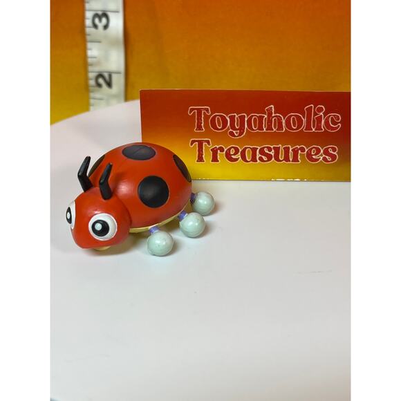 Pokemon Vintage Tomy Mini Figure Ledyba Monster Collection - Picture 1 of 3